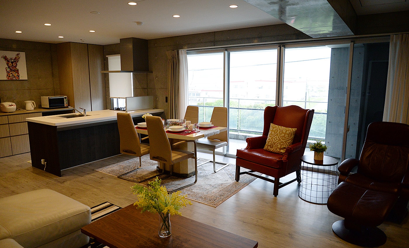 沖縄北谷コンドミニアム アラハステイリビング