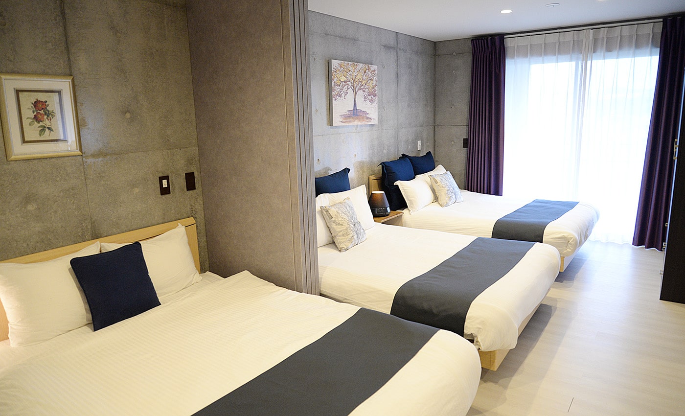 コンドミニアム宿泊 ファミリースイート 寝室