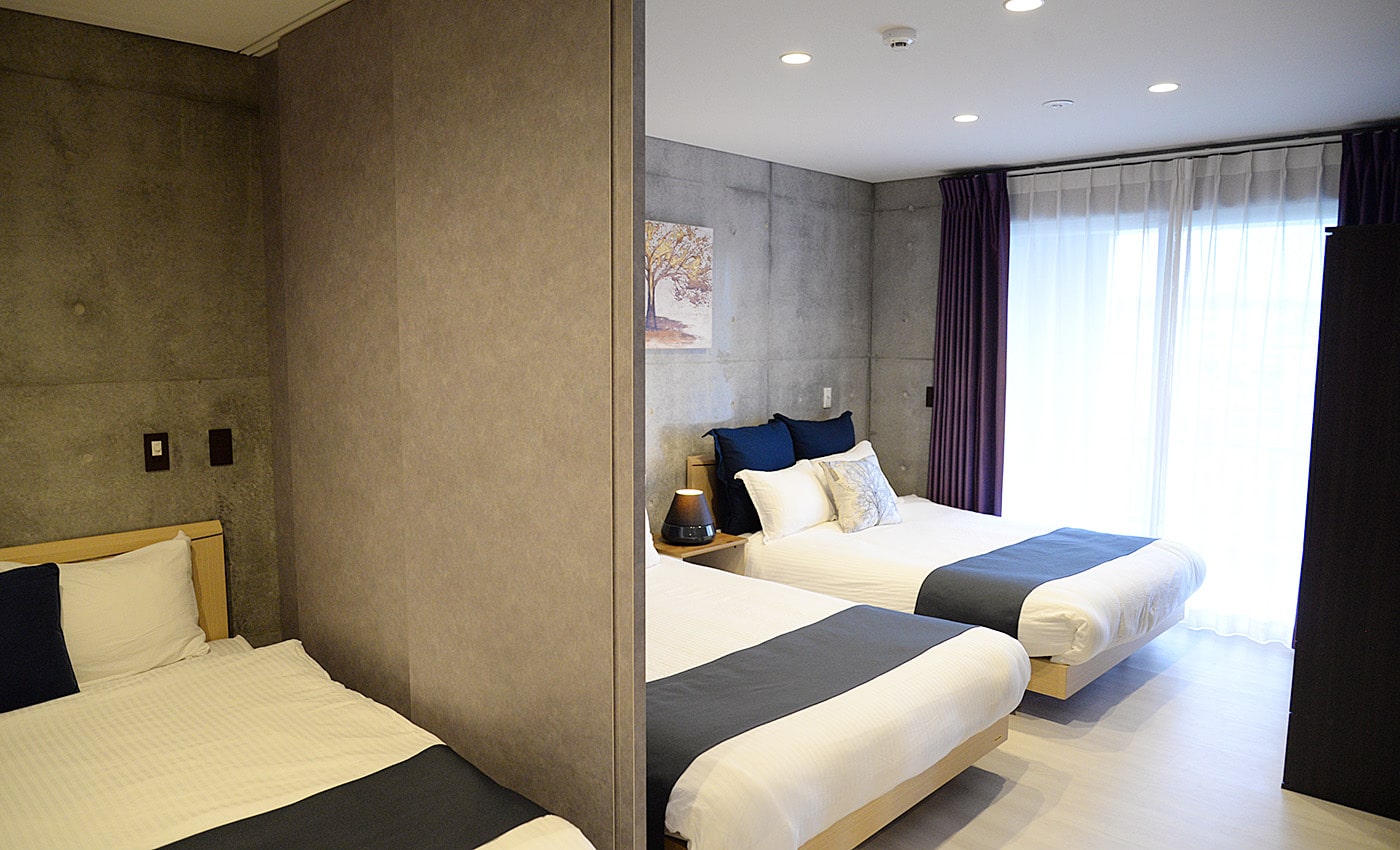 コンドミニアムホテル ファミリースイート 寝室