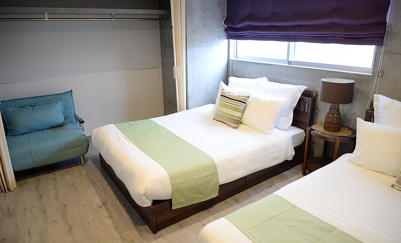 寝室　コンドミニアムタイプ