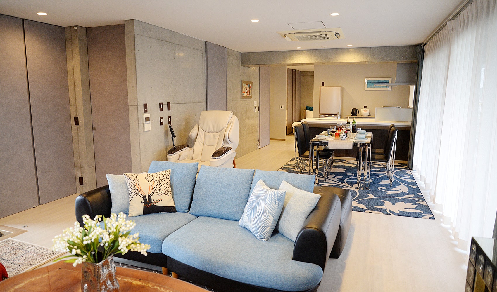 沖縄 コンドミニアムタイプホテル リビング